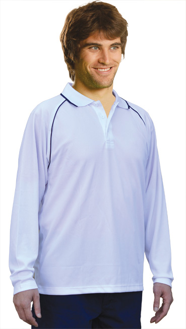 PS43 Long sleeve polo shirt